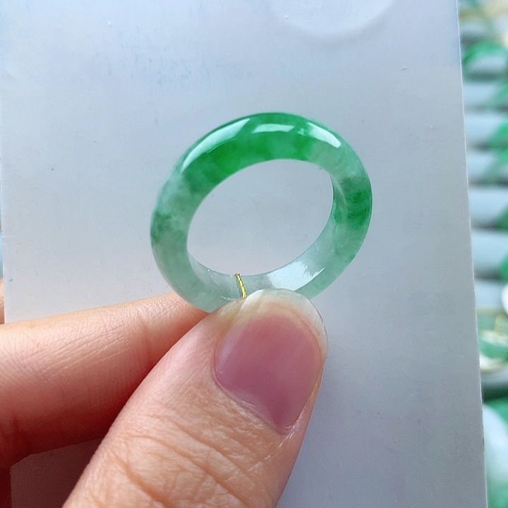 【闪购商品】未镶嵌戒指翡翠17.18号