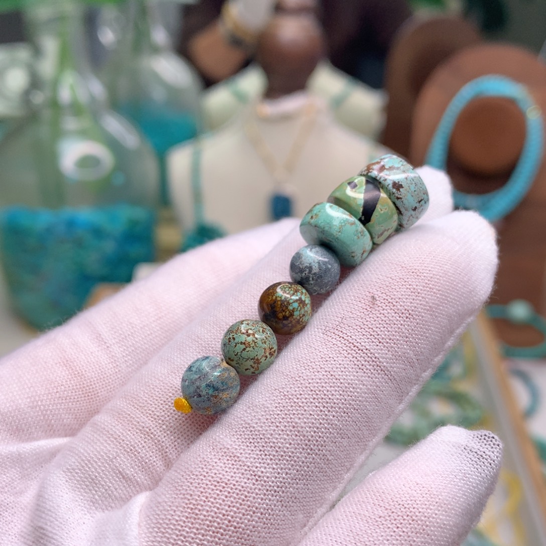 绿松石未镶嵌配饰