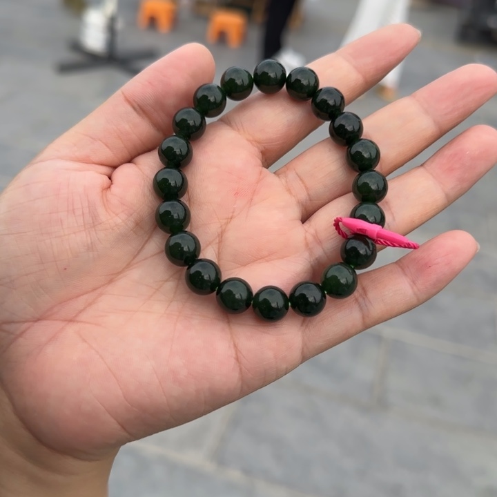 手链未镶嵌和田玉（糖玉）