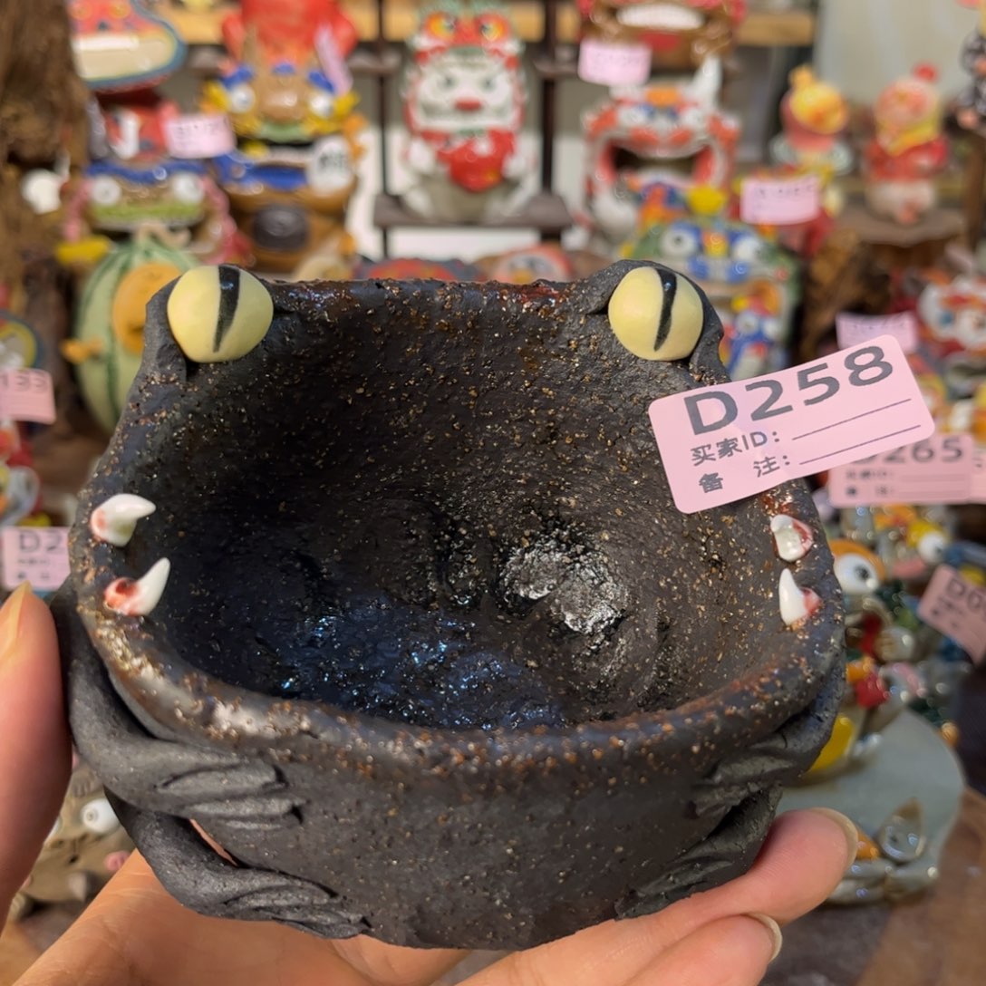 泥塑纯手工茶宠摆件