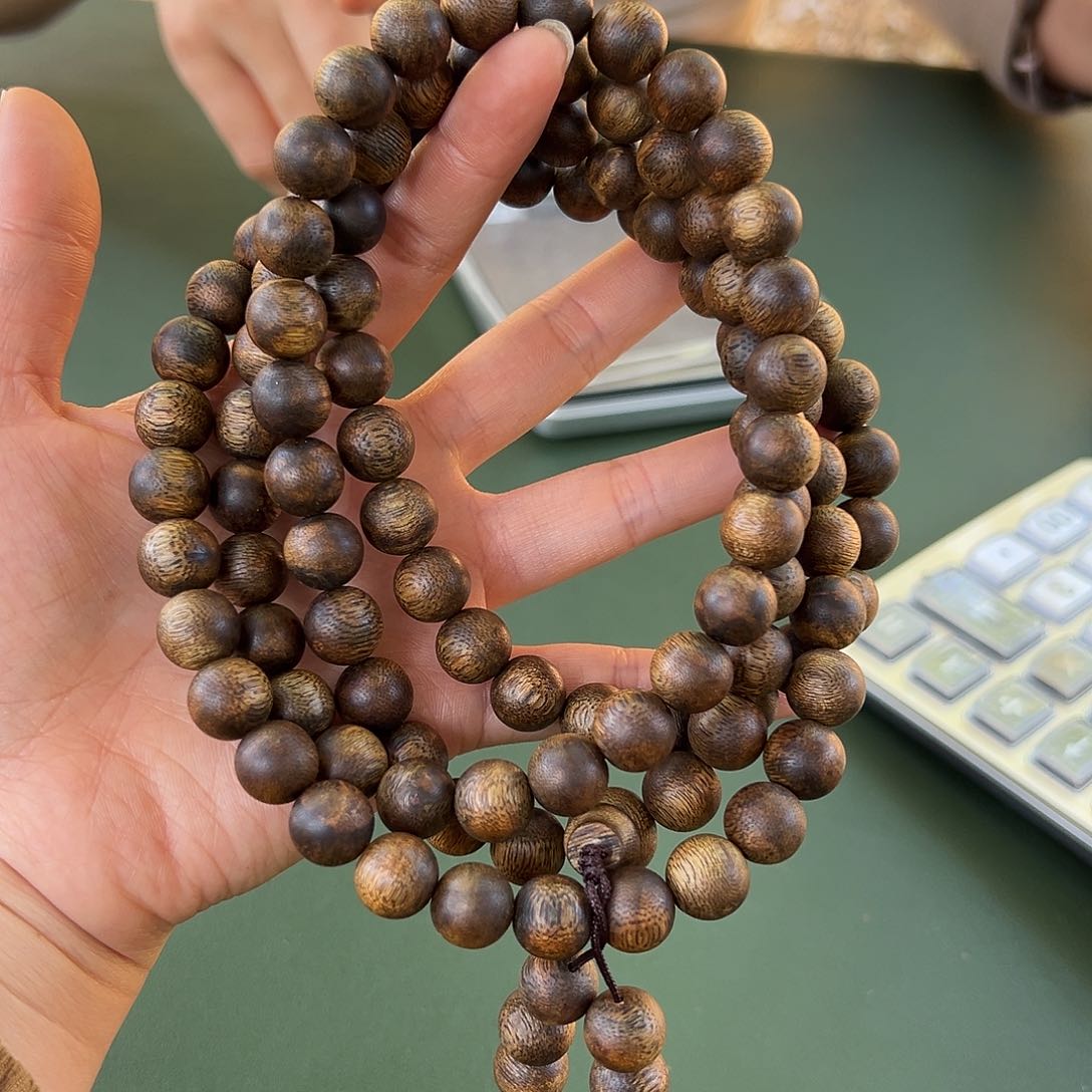 沉香手串乌身62克1.1多样性发一条