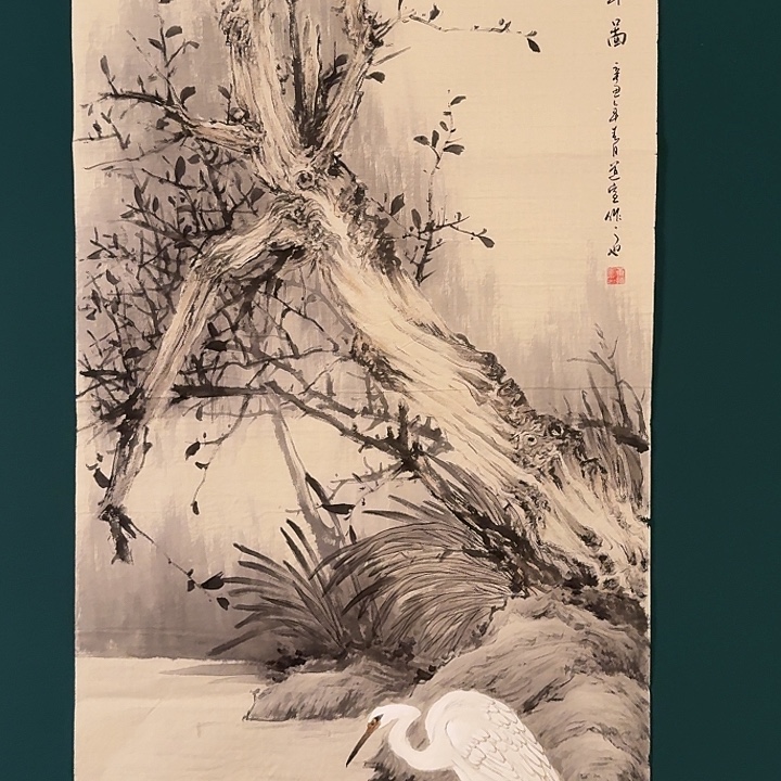 国画董老师作品画作