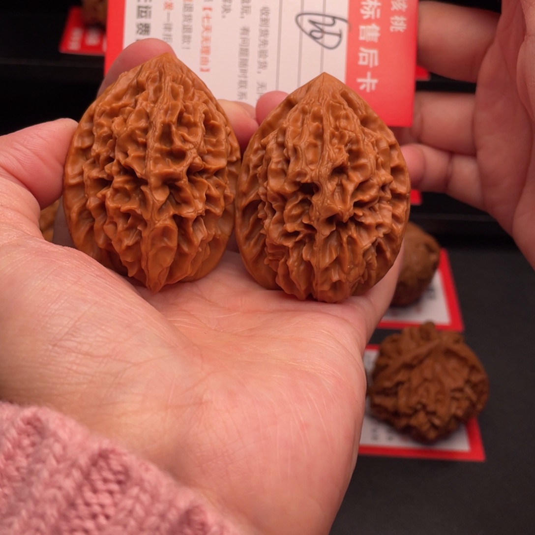 把件文玩核桃招财鼠41克重60