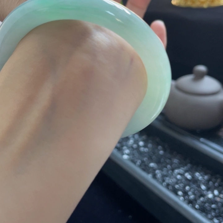 未镶嵌手镯翡翠7***656