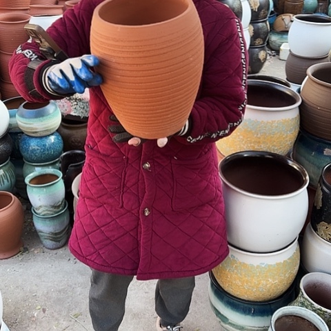 口20高28瑕疵盆盆子