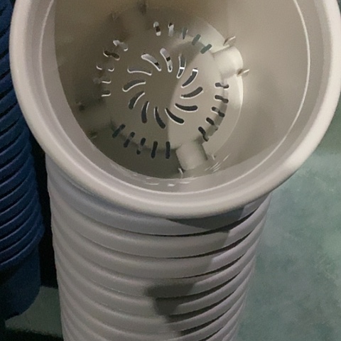 树脂四季3号灰白无托10个