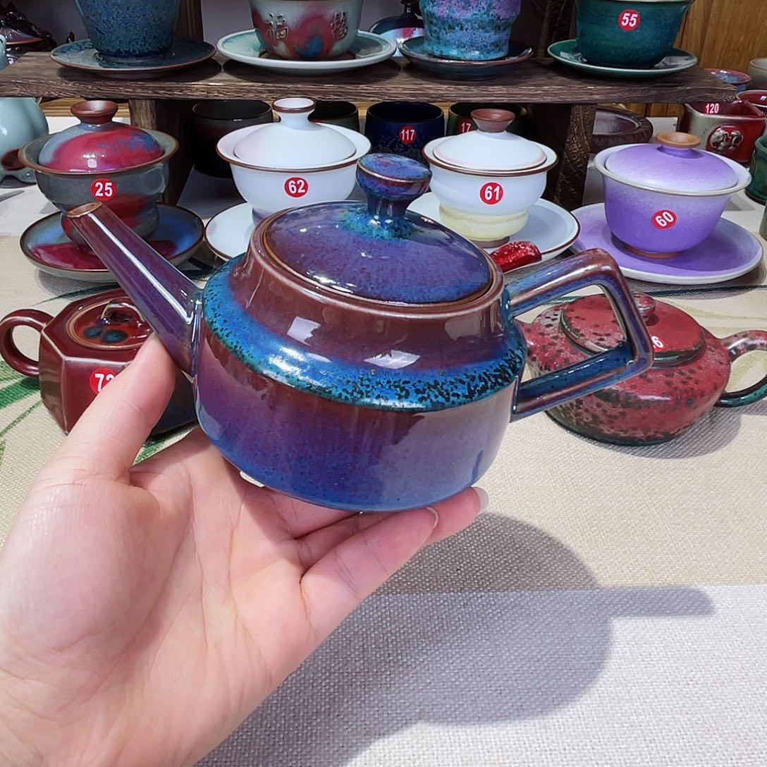 壶禹州钧瓷艺术作品
