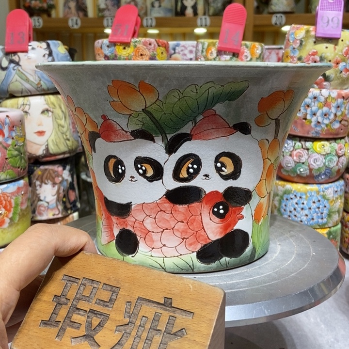 景德镇艺术手绘作品