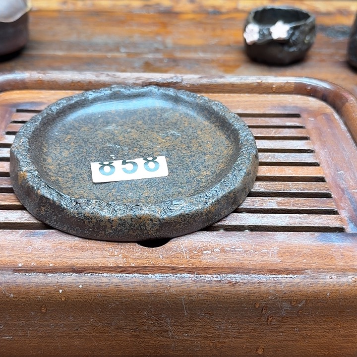 纯手工制作粗陶茶具