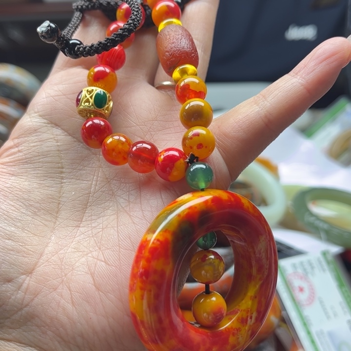 玛瑙/玉髓手链未镶嵌