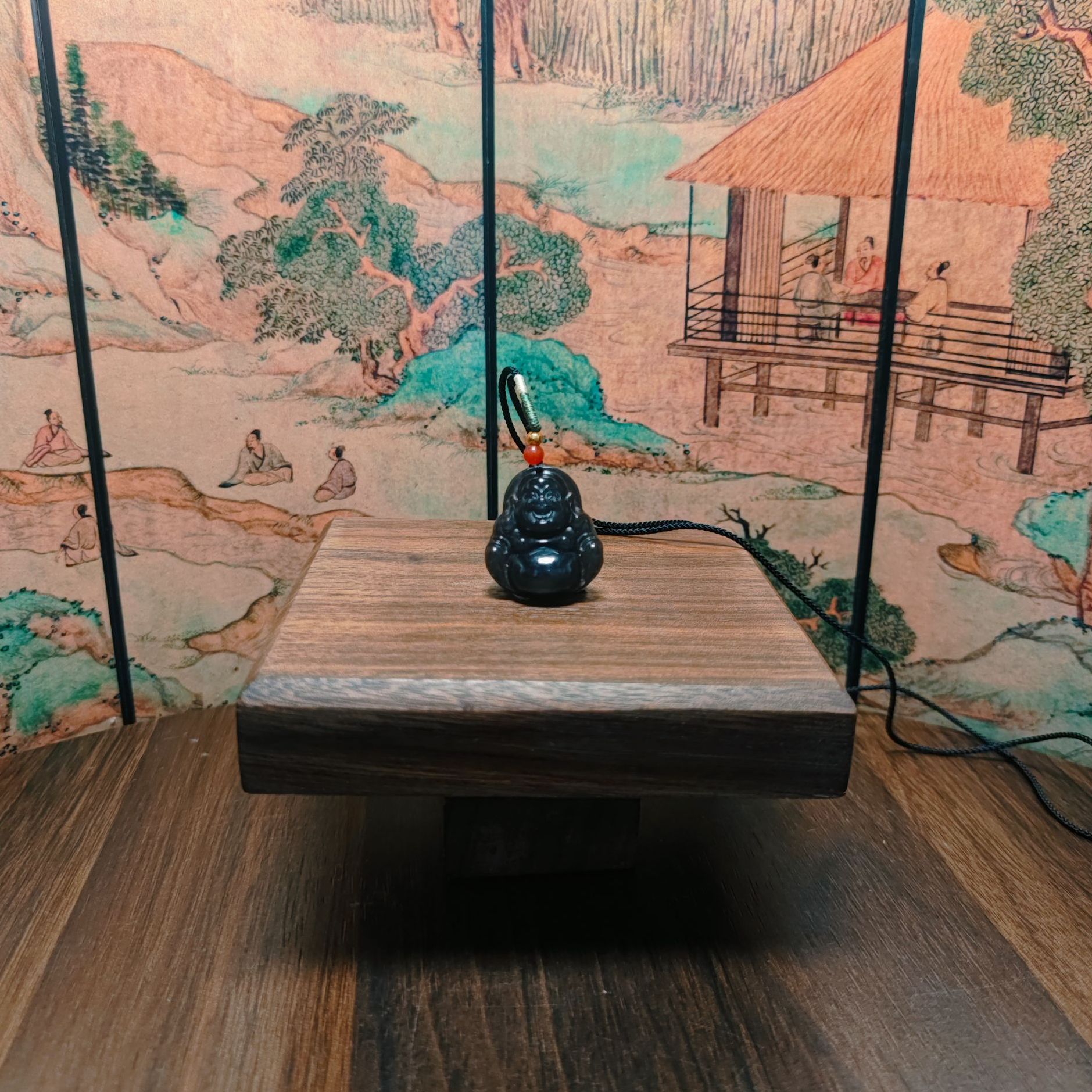 U和田玉佛公吊坠1320