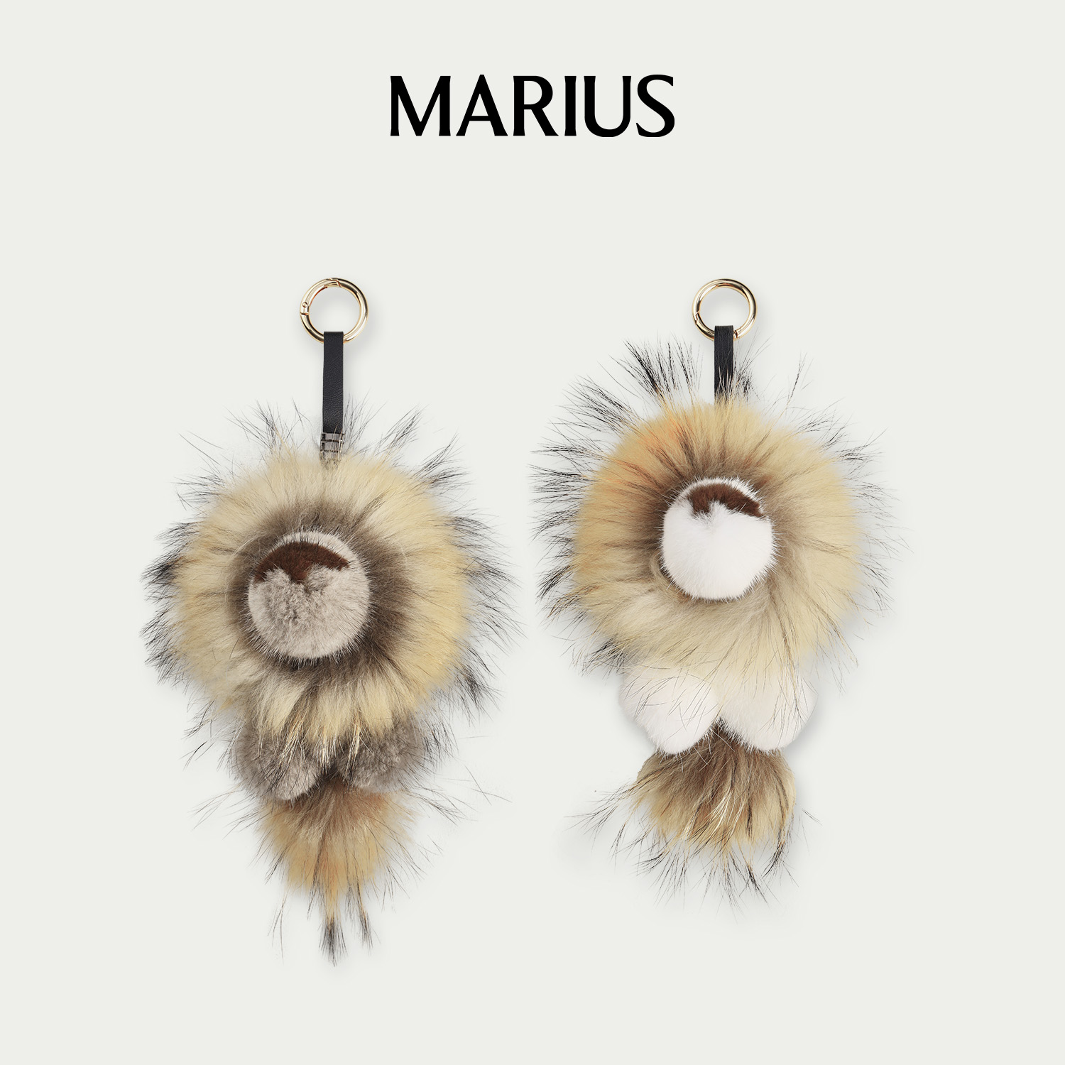 MARIUS便携款包挂件可爱风小狮子