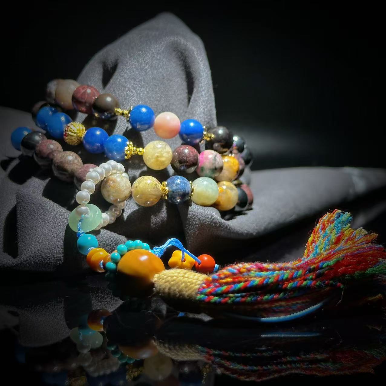 【缪老师严选】SJ0714 彩色小舒圆珠