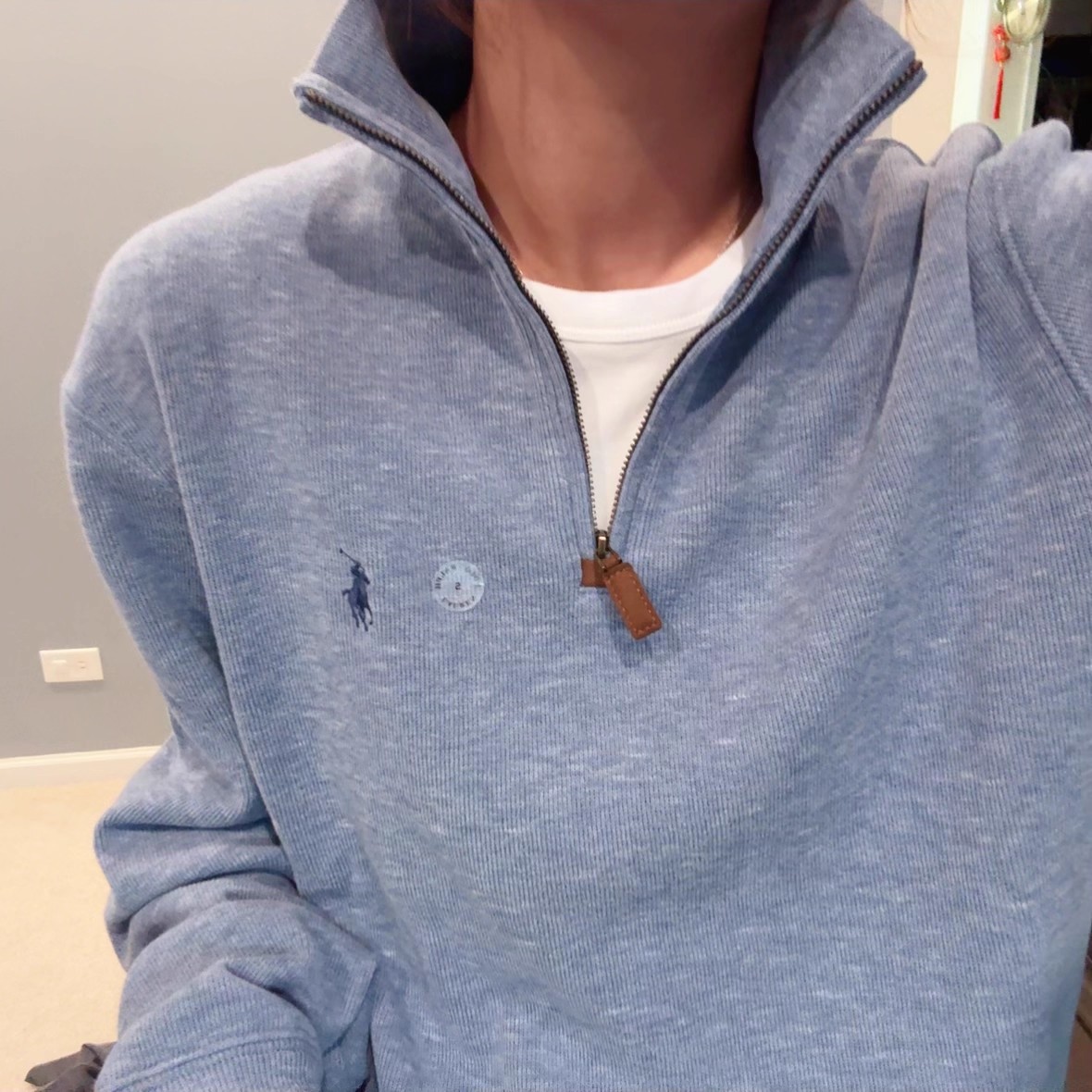 POLO RALPH LAUREN美国直邮男女款卫衣51蓝色灰蓝马标-7106350350