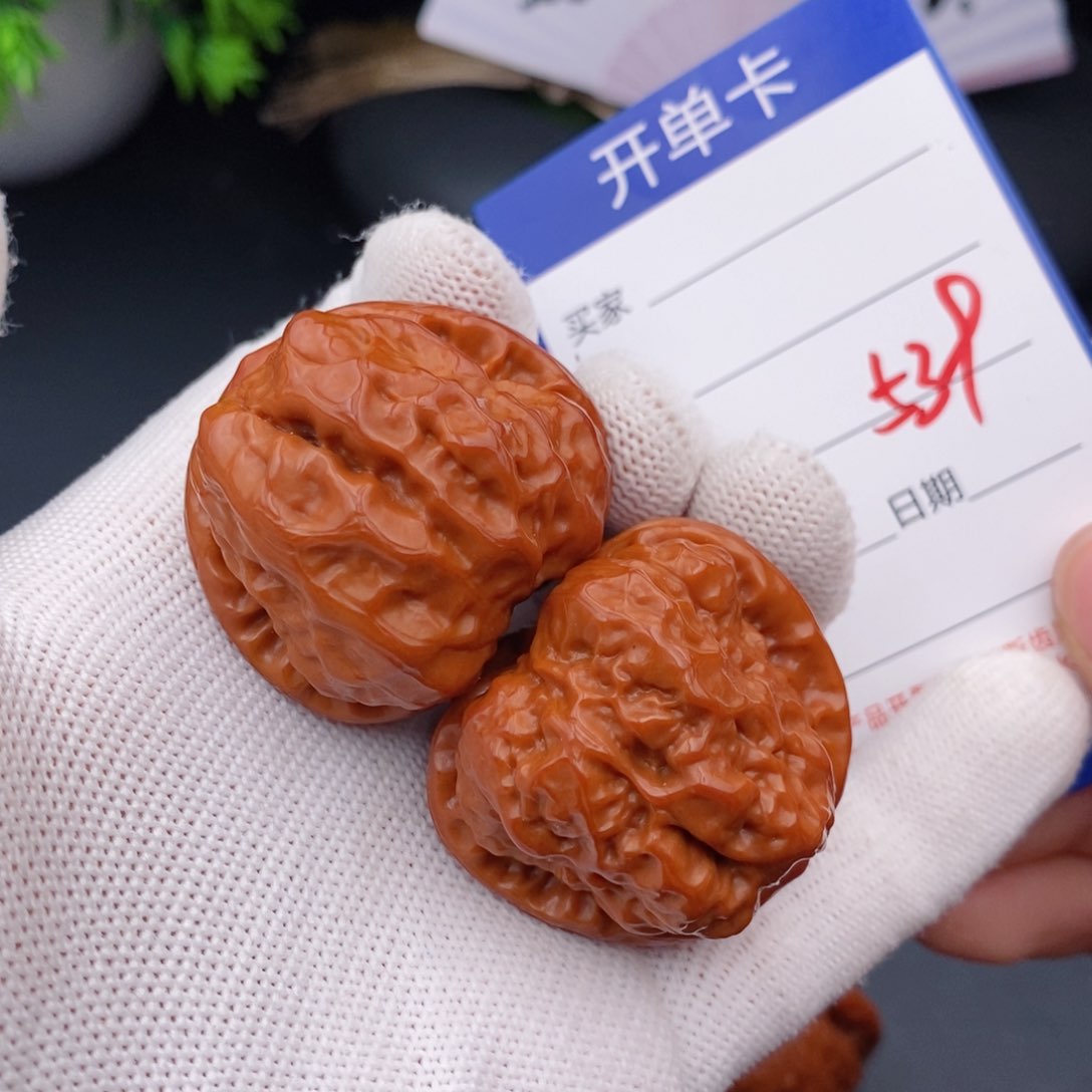 文玩核桃把件38蛤蟆头539