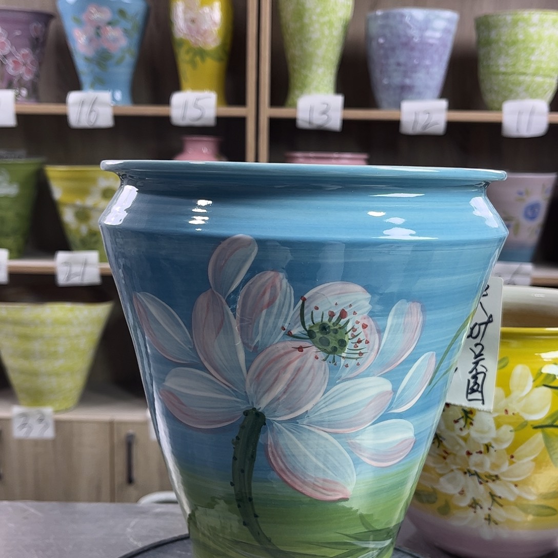 景德镇陶瓷花盆花盆