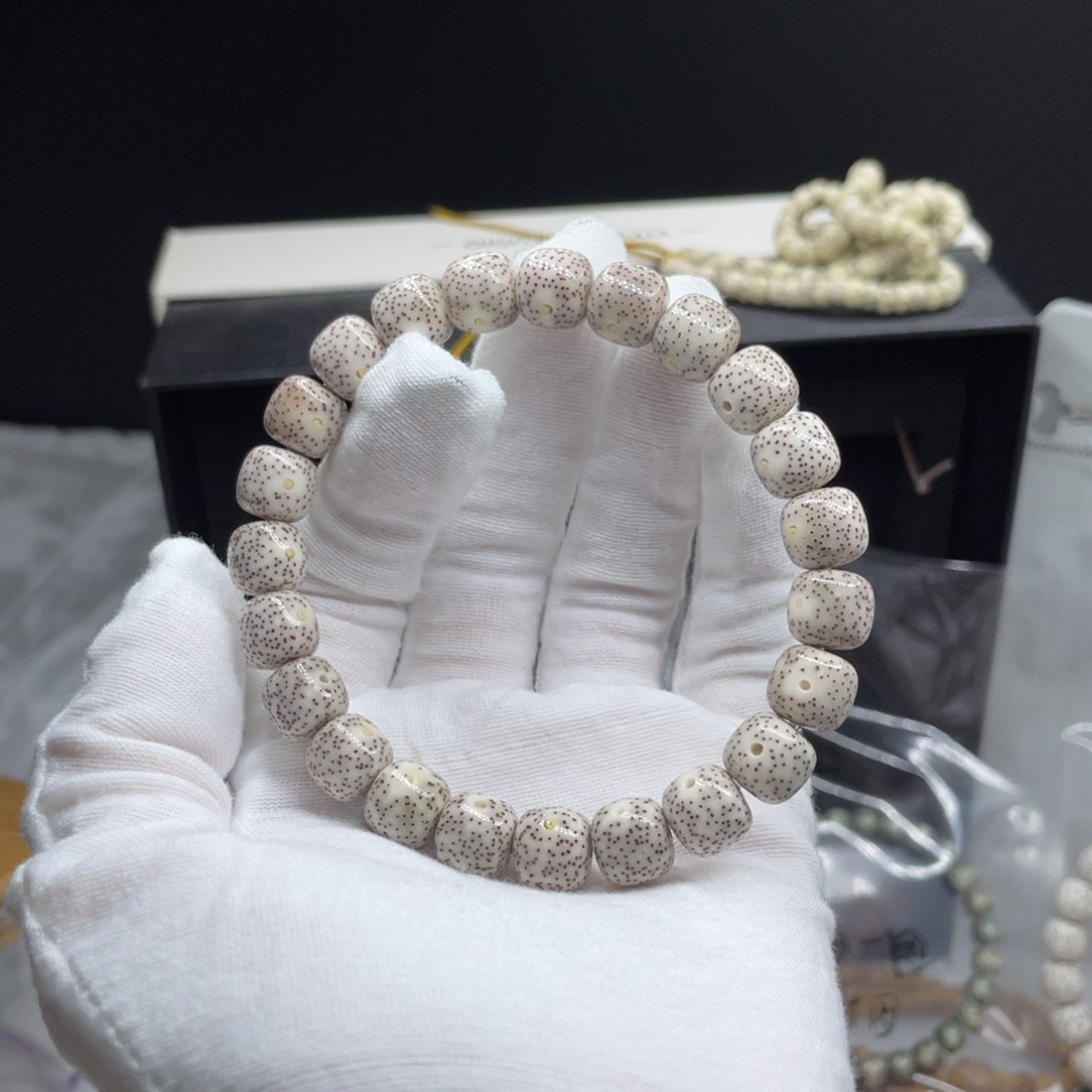 星月菩提手串福利款10+/9+石玉料月朗星稀无烟花