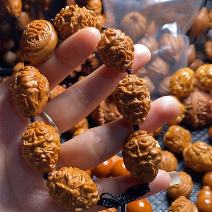 吊坠橄榄核不动明王