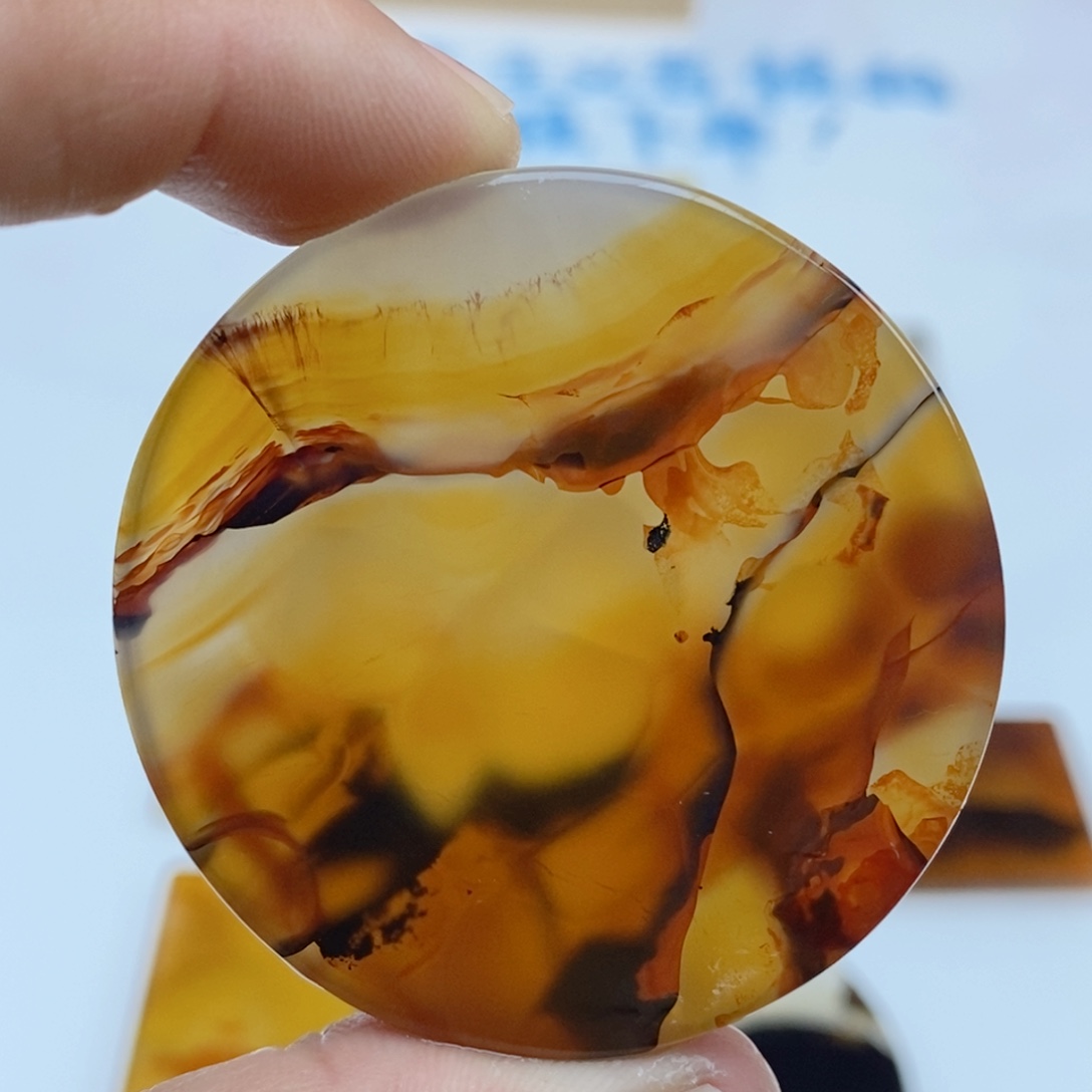 玛瑙/玉髓未镶嵌珠宝半成品