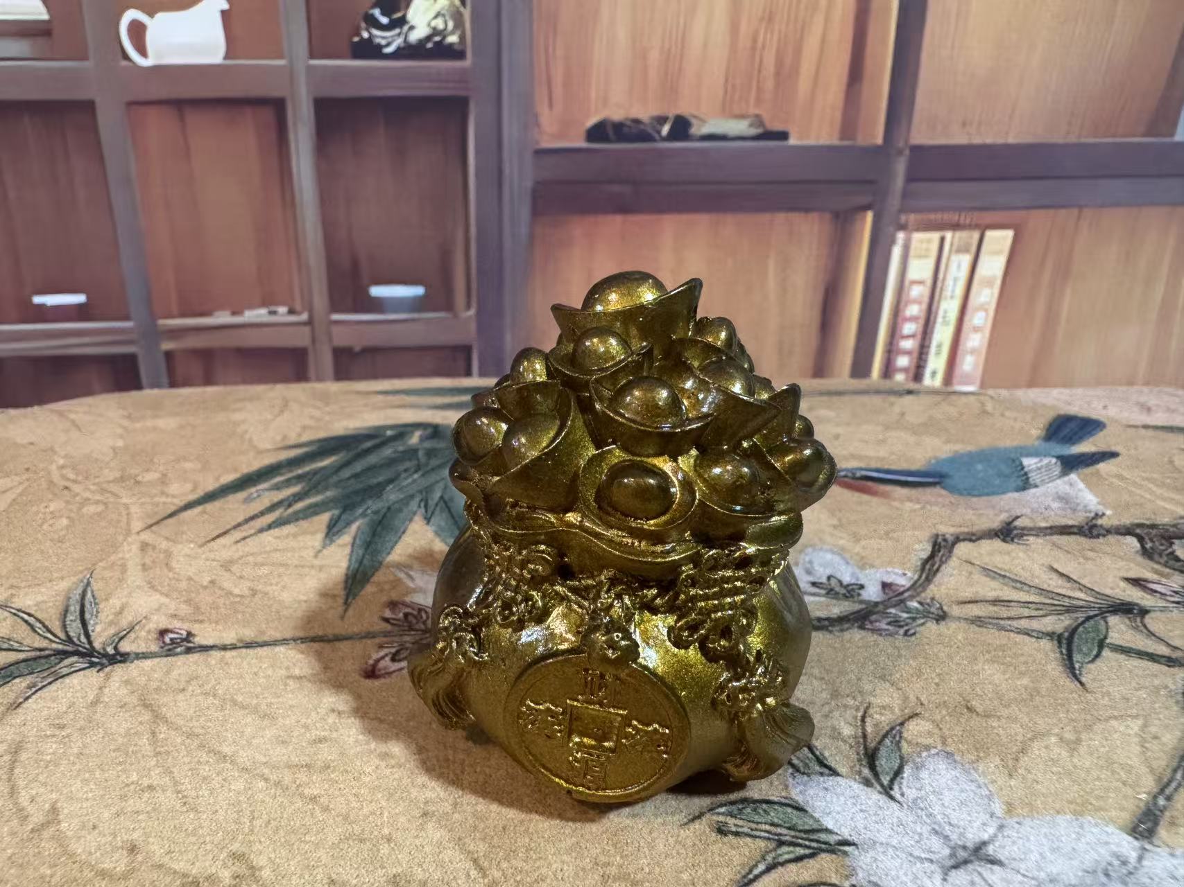 变色福袋茶宠茶台桌面功夫茶具饰品摆设2163创意瑞兽