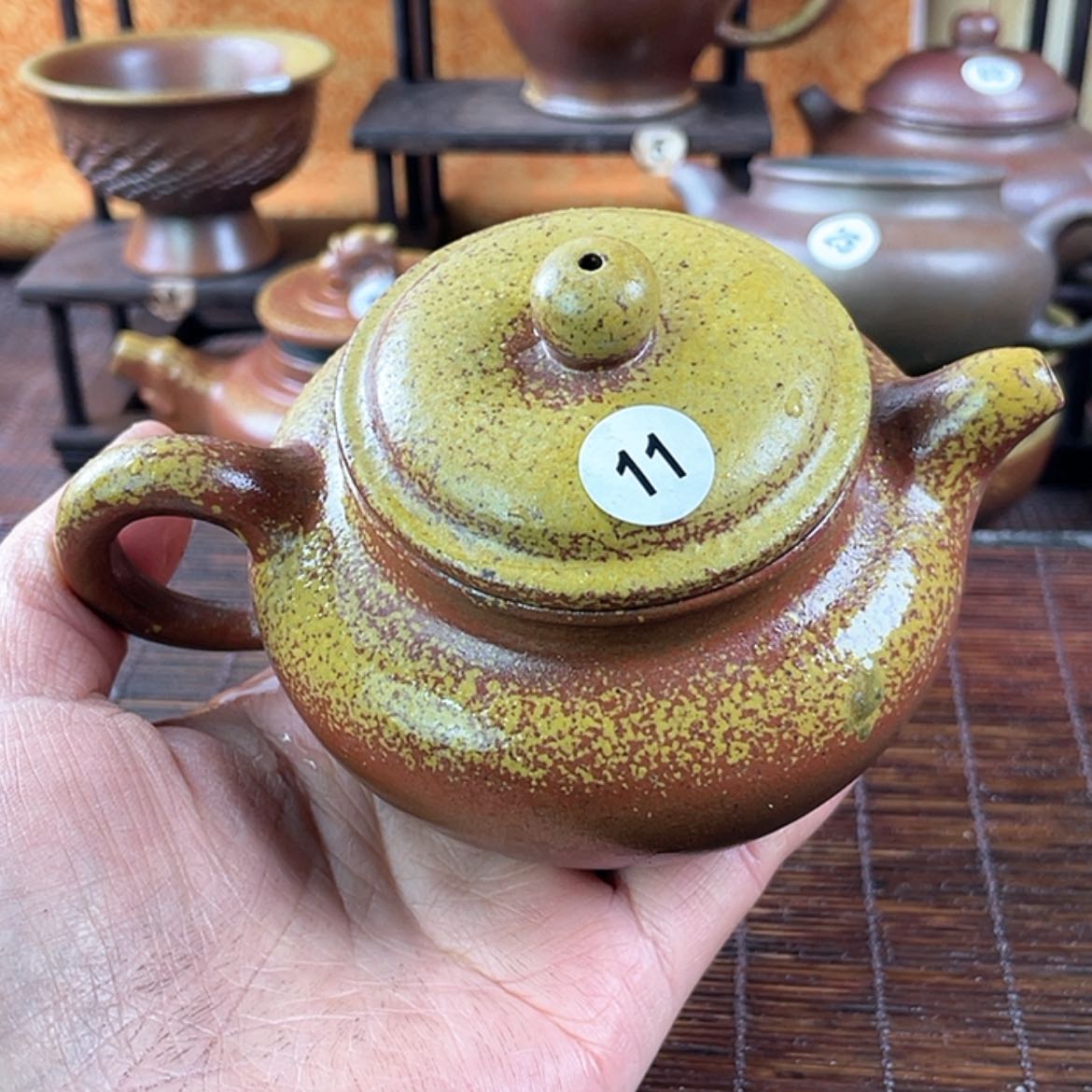 【闪购商品】h*h柴烧茶壶200毫升左右瑕疵福利