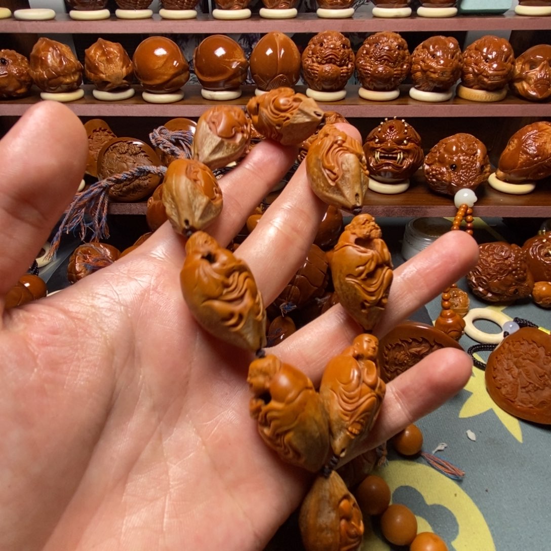 手串/手链橄榄核8颗带一颗备籽