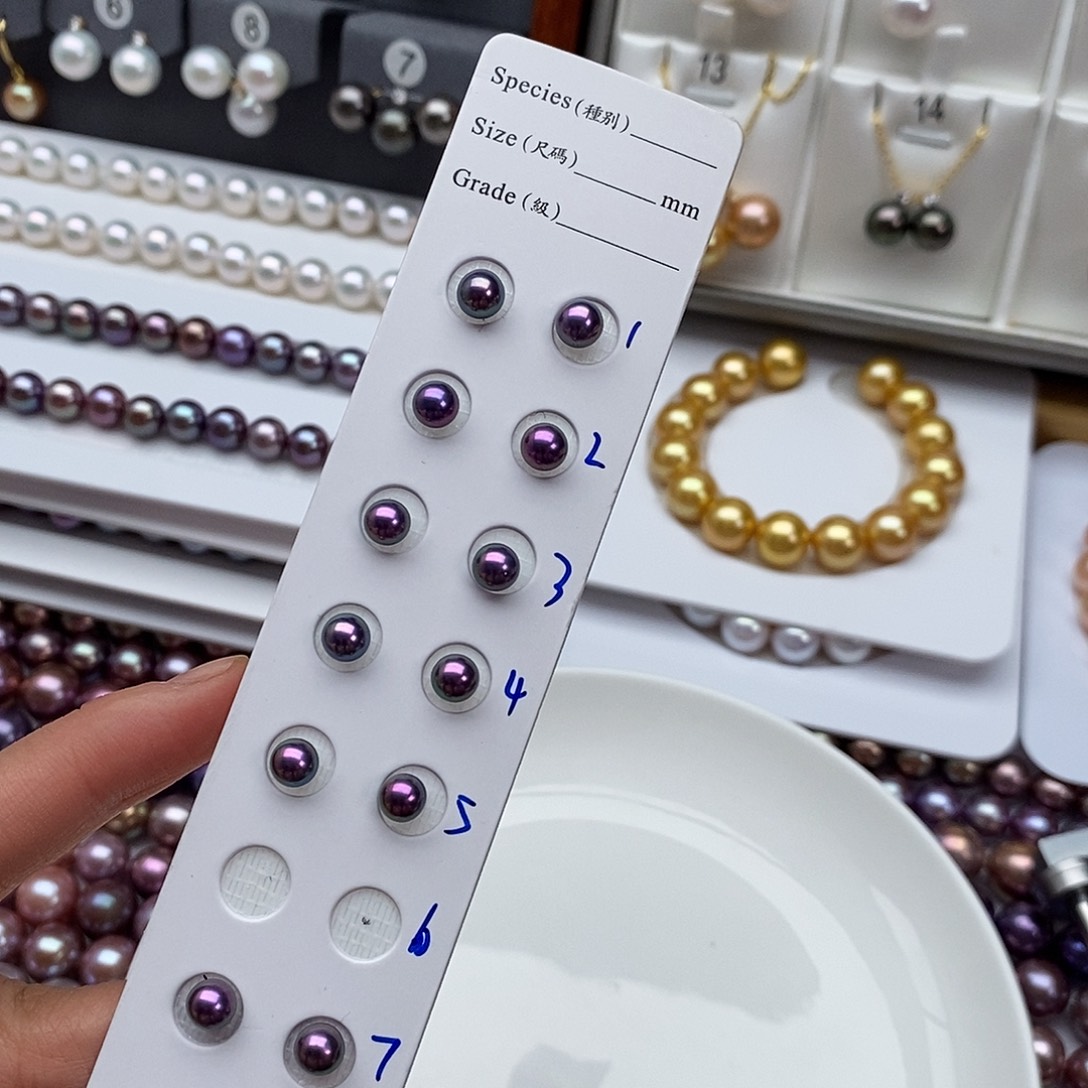 颈饰淡水珍珠合金