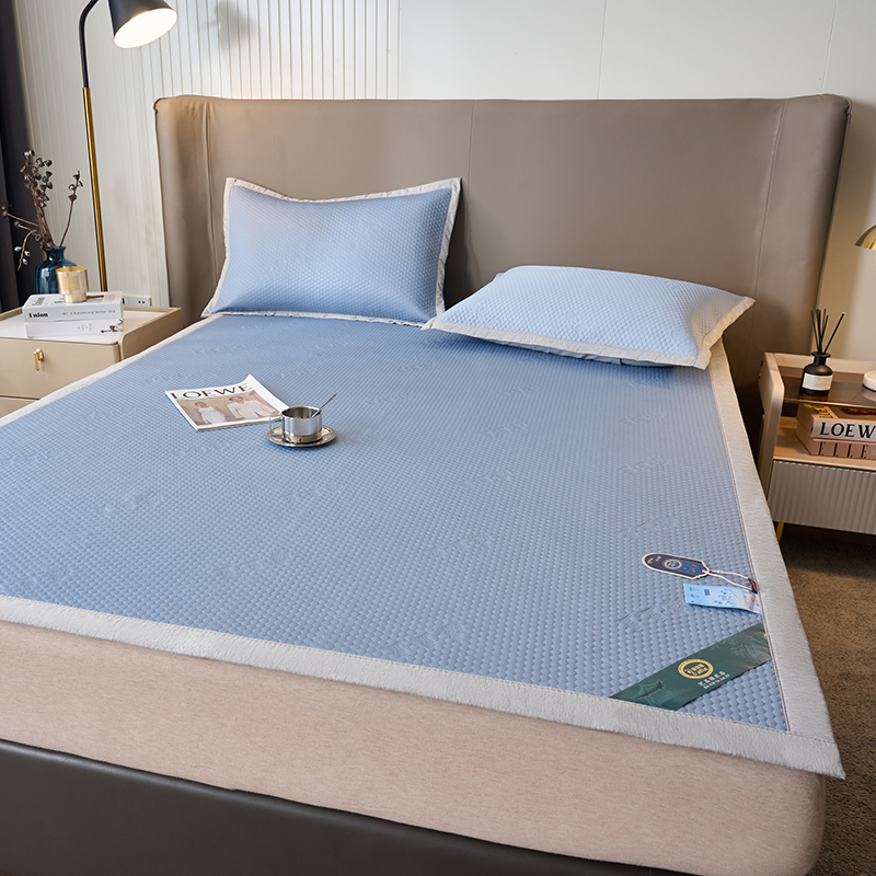夏天凉席凉豆豆凉席冰豆豆柔软可机洗水洗家用学生宿舍床单凉席子