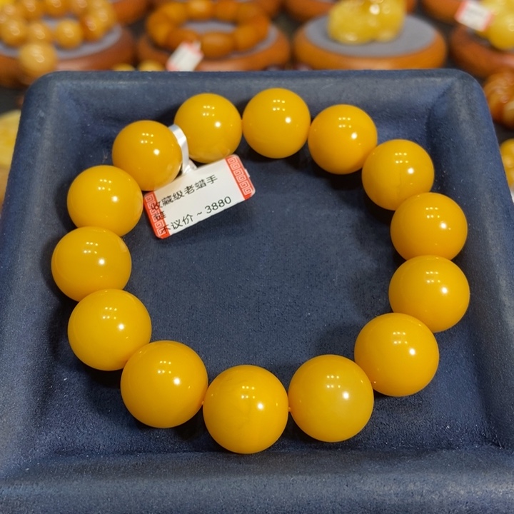 蜜蜡手链未镶嵌蜜蜡