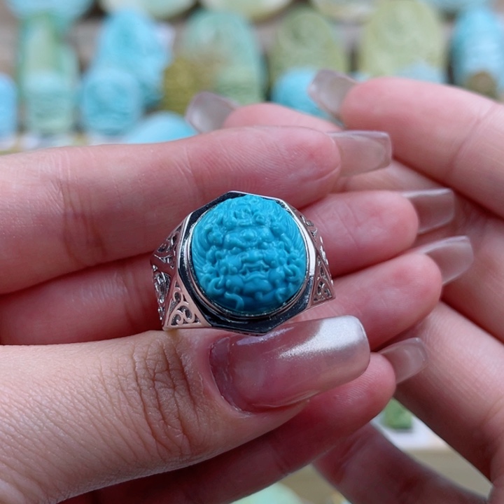 绿松石未镶嵌珠宝奇石