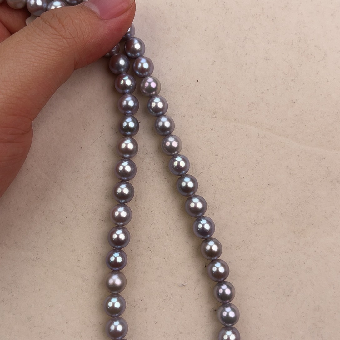 F***y海水珍珠颈饰银S925镶嵌