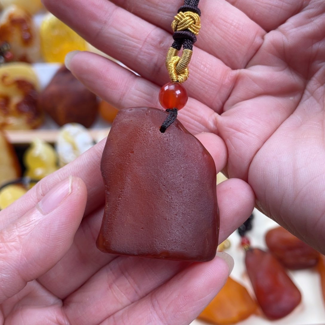 蜜蜡项链未镶嵌11.5克