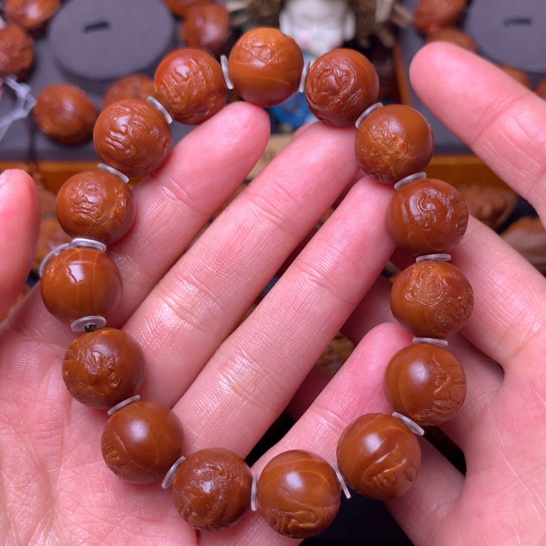 橄榄核手串/手链十八罗汉