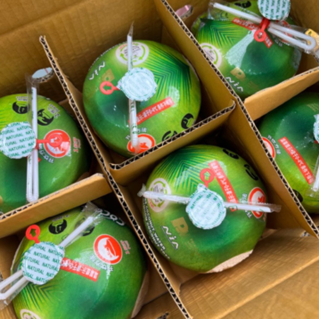 【龙大嘴水果】泰国易开椰青！天然椰子水喝起来椰汁饱满！味道香浓750g