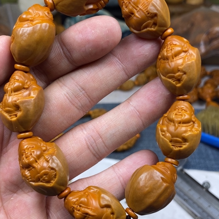 橄榄核手串/手链橄榄核雕工艺手串