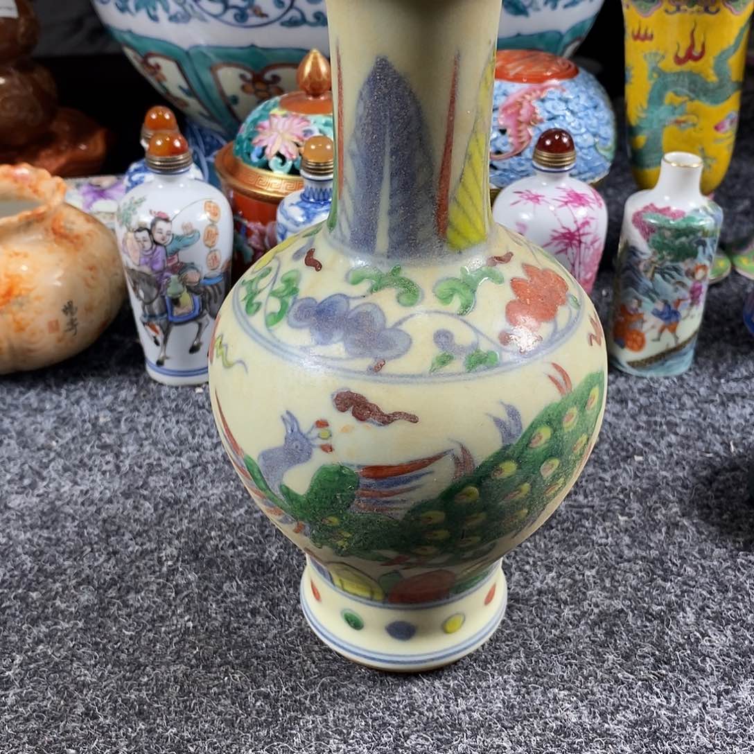 手工手绘陶瓷摆件工艺品用****9