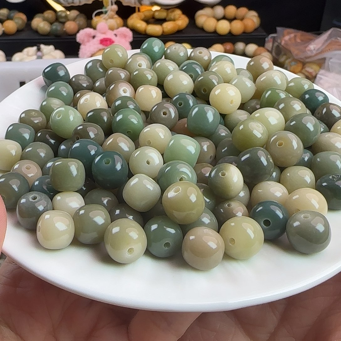 菩提根/象牙果吊坠卡11/12海盐蓝桶100卡牌➕100备珠