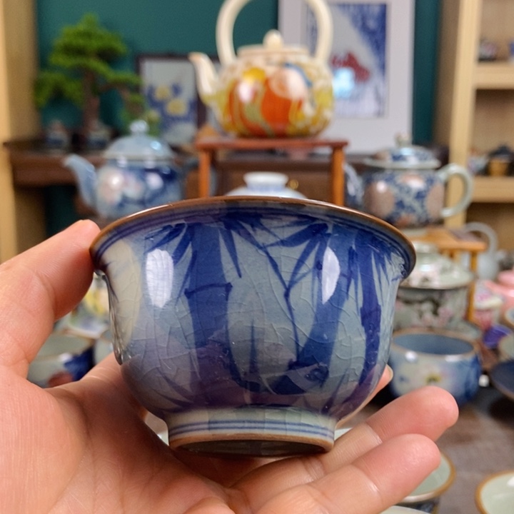 瓷片手工制作工艺精湛等特点