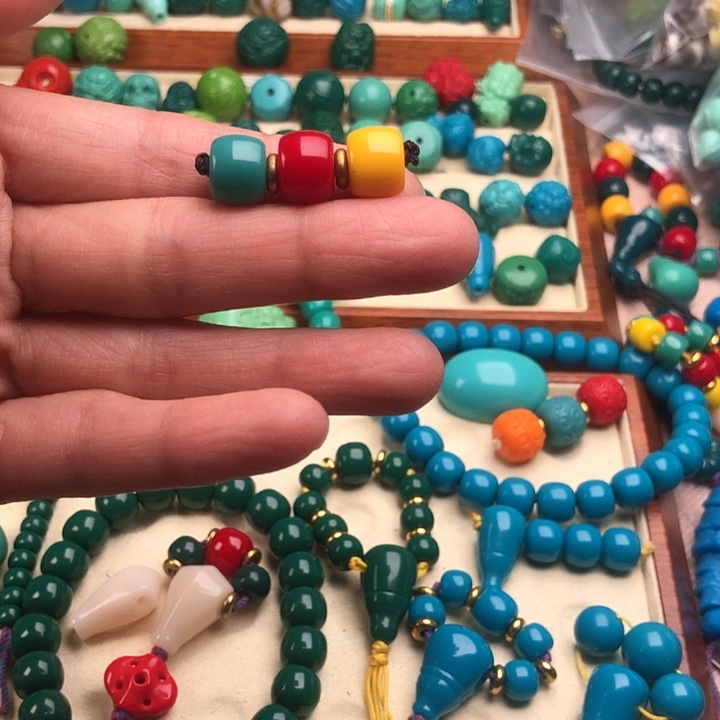 琉璃颈饰精工套装