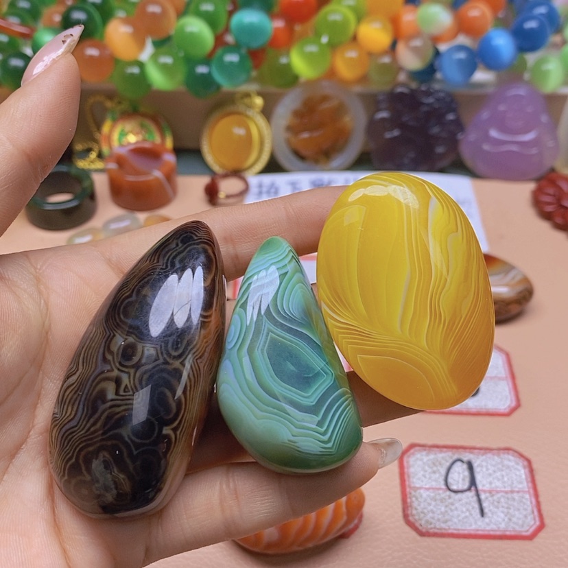 【闪购商品】玛瑙/玉髓颈饰未镶嵌r*s