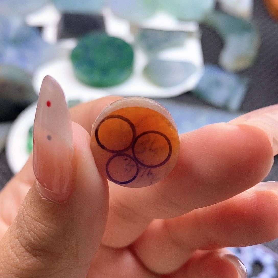 定制翡翠未镶嵌X*珠子