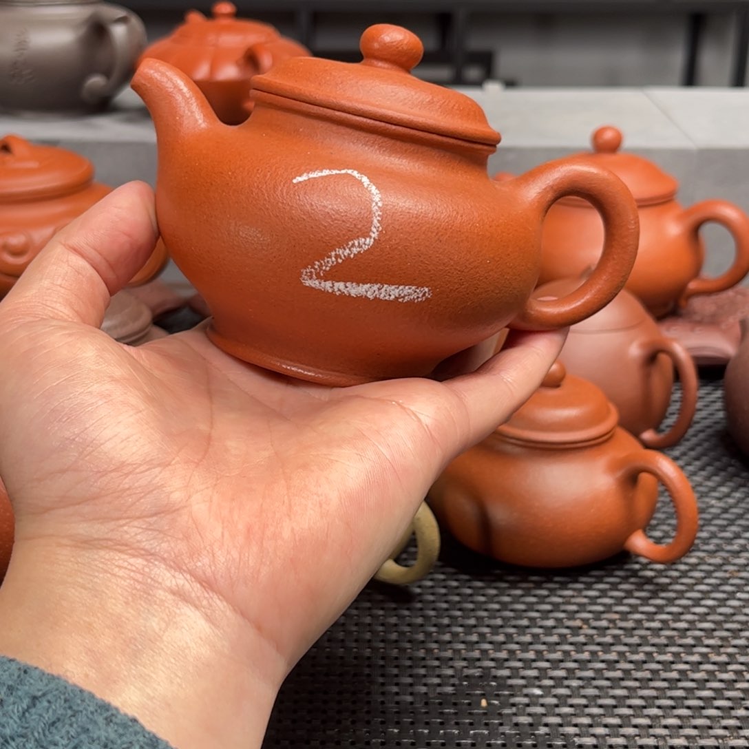 紫砂茶壶紫砂艺术茶具套装红降坡