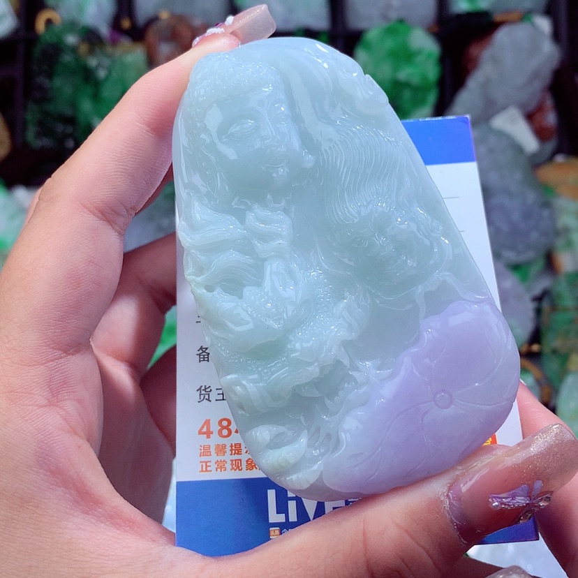 【闪购商品】翡翠颈饰未镶嵌挂件