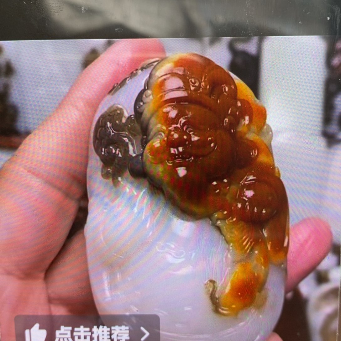 和田玉颈饰未镶嵌老*