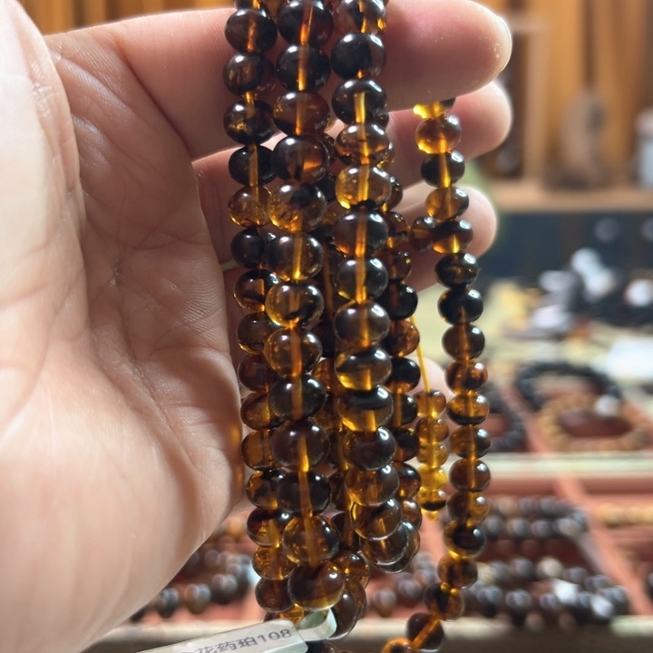 琥珀裸石未镶嵌抚顺3-10