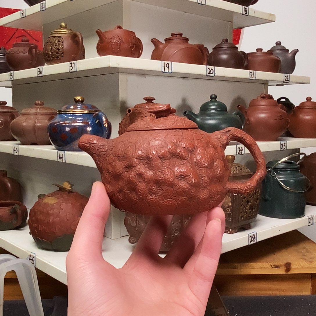 紫砂茶壶全手工制作