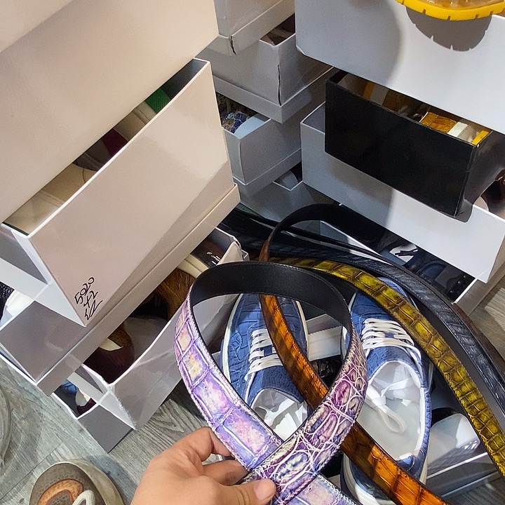 杨***将105长度稀有皮皮带