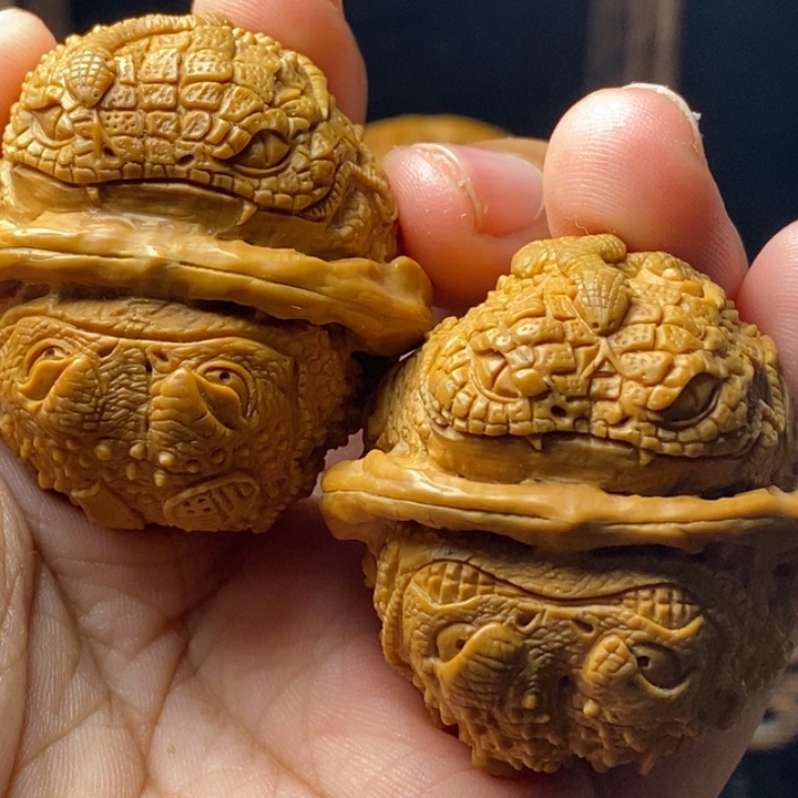 文玩核桃把件金蟾