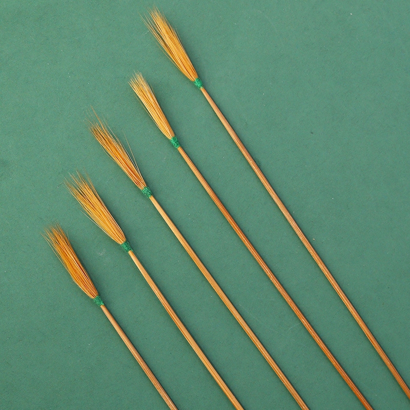 【竹柄鸡毛棒】采耳工具采耳定制款采耳鸡毛棒马尾采耳工具柔软掏耳