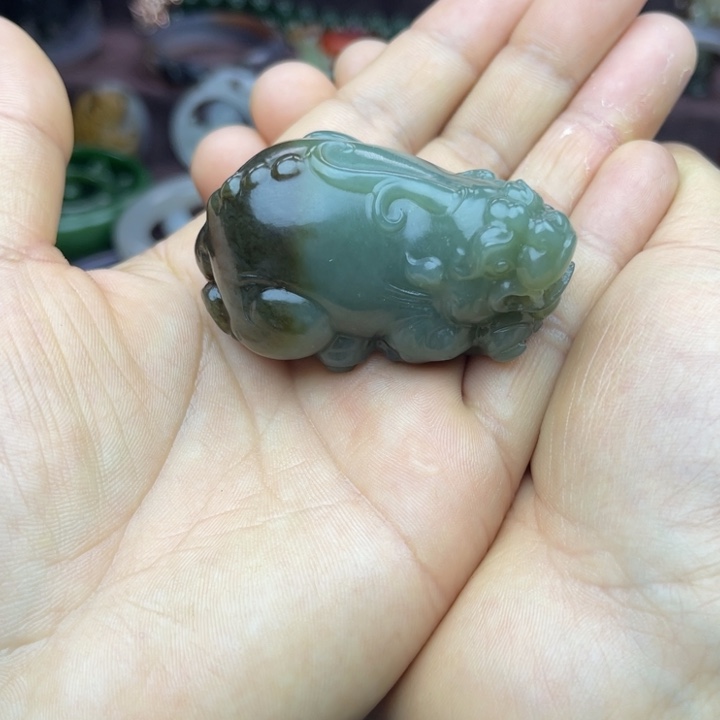 和田玉把件未镶嵌